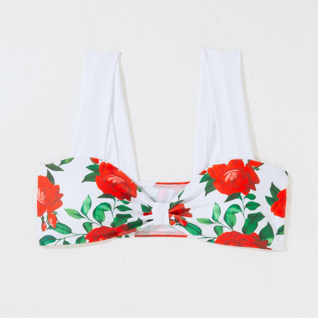 Damen Bikini-Set mit modischem Wickeltop und eleganter Raffung Drune