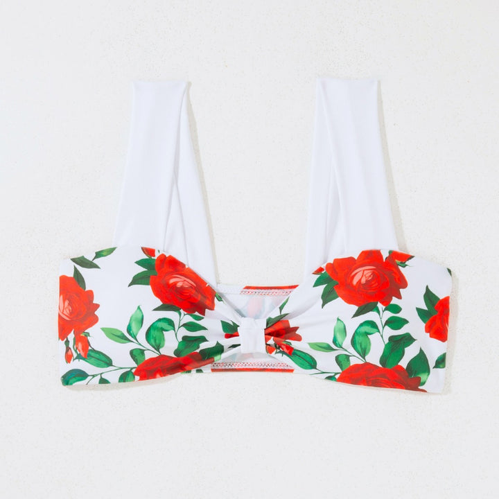 Damen Bikini-Set mit modischem Wickeltop und eleganter Raffung Drune