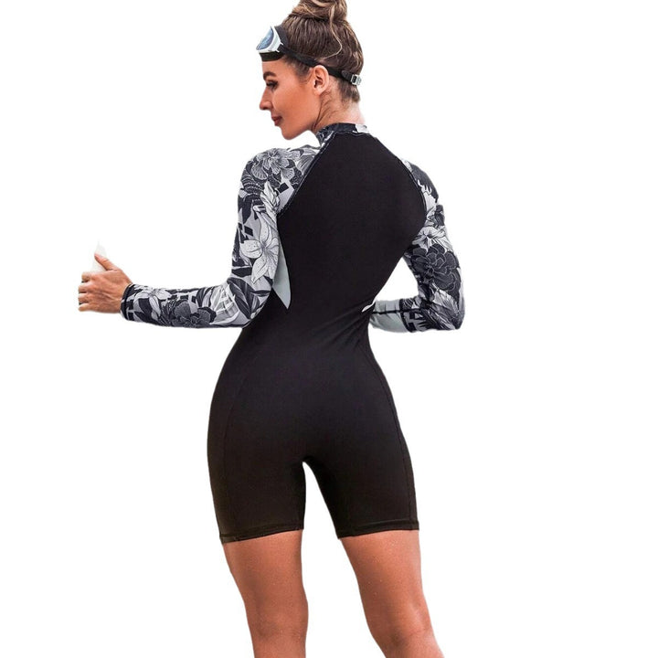 Damen Neopren-Surfenanzug mit langem Arm und stylischen Details Drune