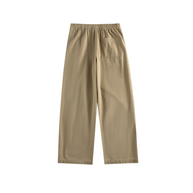 Damen Weite Culotte-Hose im Utility-Stil mit elastischem Bund, Tunnelzug und aufgesetzten Taschen Drune