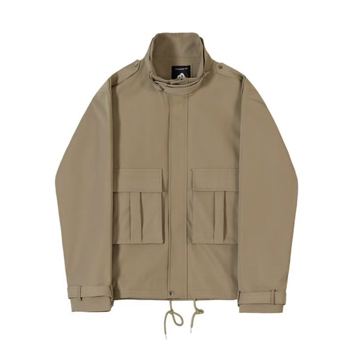 Herren Modische Utility-Jacke mit praktischen Taschen Drune