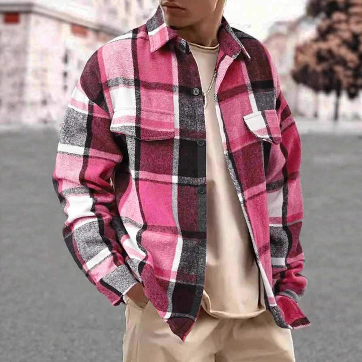Herren Flanellhemd Drune