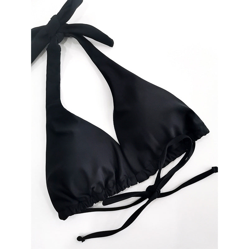 Damen Triangel-Bikini mit hohem Komfort und verspielten Bindebändern Drune