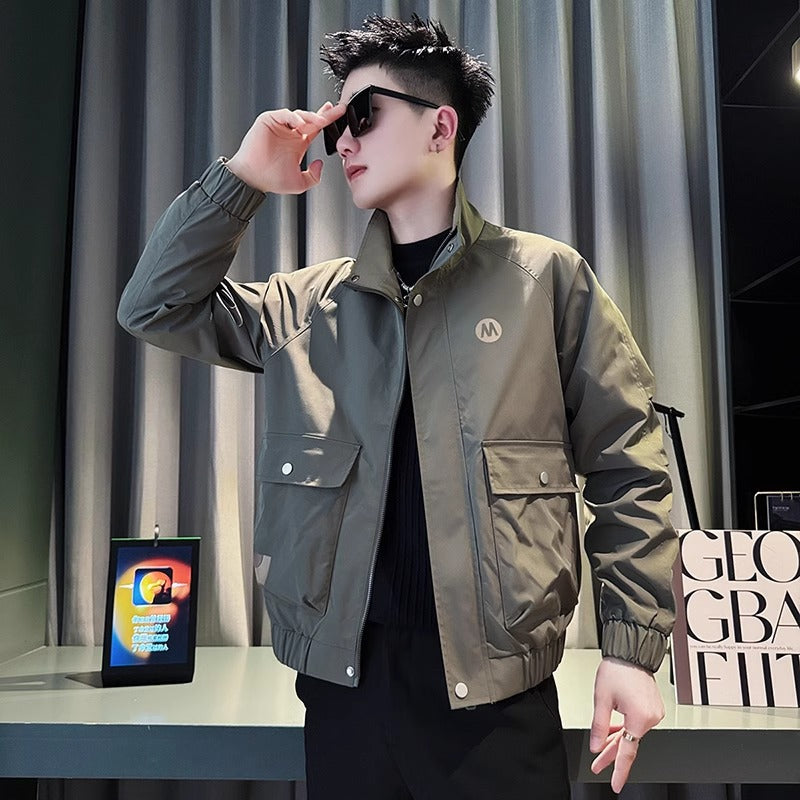 Herren Modische Übergangsjacke Drune