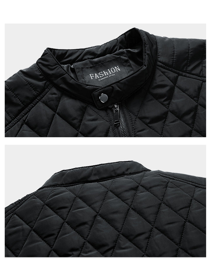 Herren Steppjacke mit Thermofutter und Stehkragen Drune