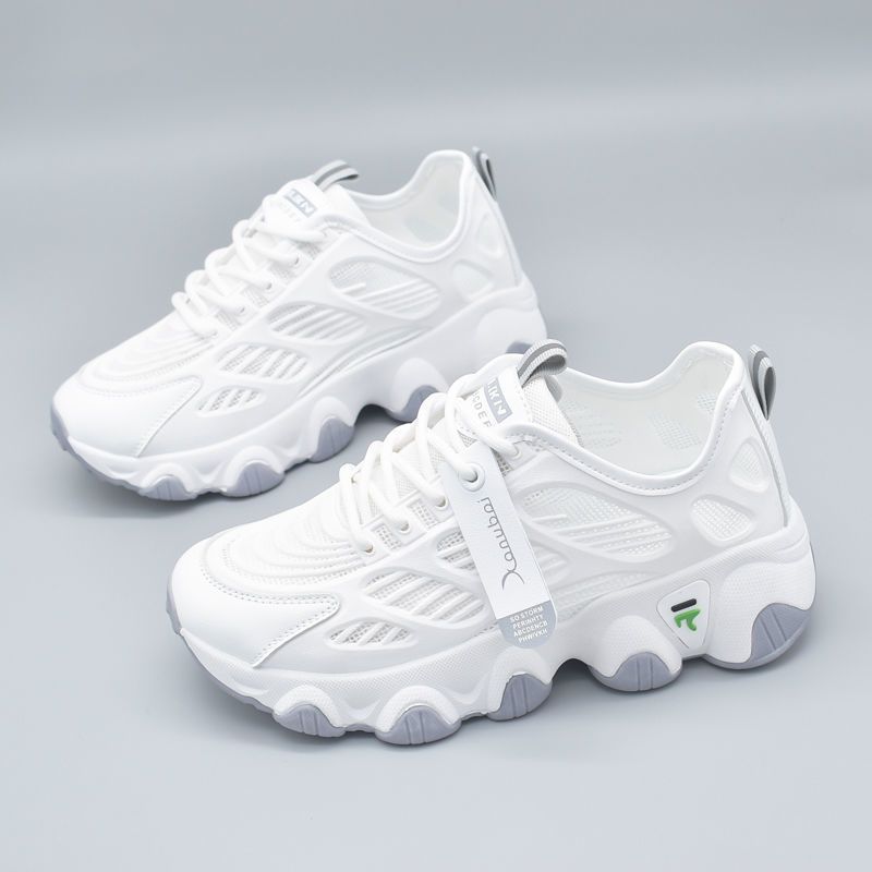 Damen Lauf-Sneaker mit atmungsaktiver Oberflächenstruktur und dämpfender Sohle Drune