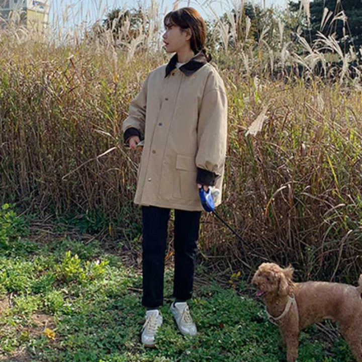 Drune | Damen Oversized Jacke - Trendy und Bequem