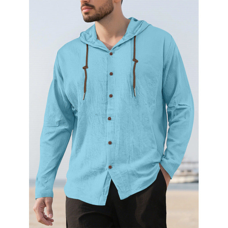 Herren Leichte Kapuzenshirt Drune
