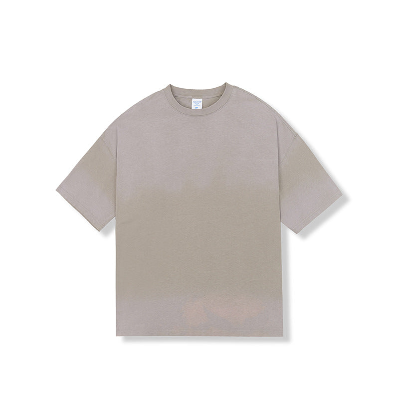 Drune | Gewaschene und alte Batik-Kurzarm