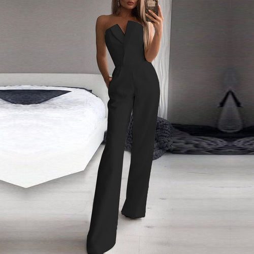 Drune | Asymmetrischer Revers Mittel-Taillen Pendel-Overall