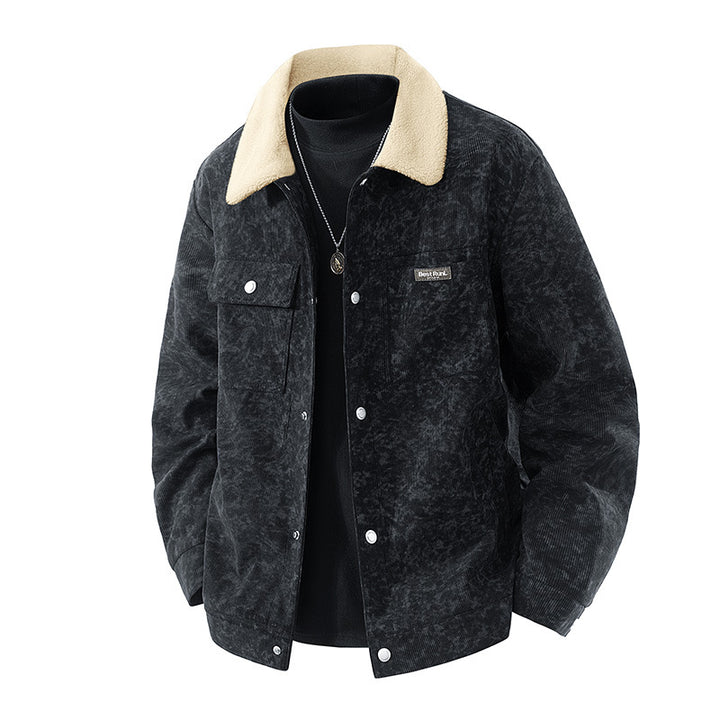 Herren Urbaner Overshirt mit modernen Taschen Drune