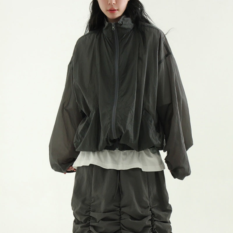 Damen sportliche Übergangsjacke mit lässigem Schnitt Drune