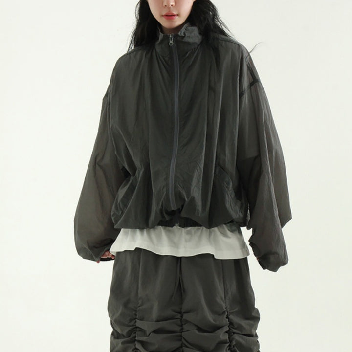 Damen sportliche Übergangsjacke mit lässigem Schnitt Drune