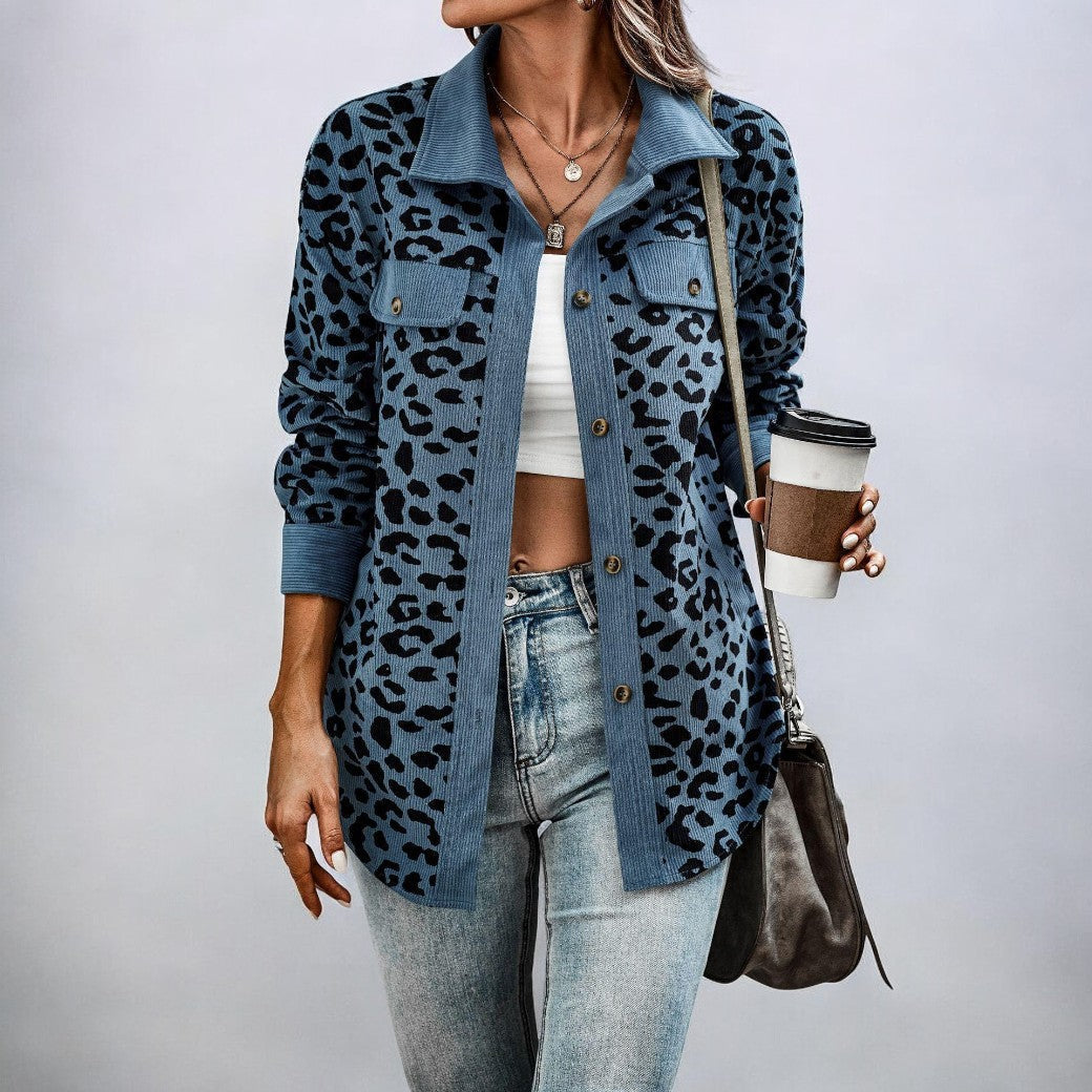 Drune | Stilvolle Leopardenjacke