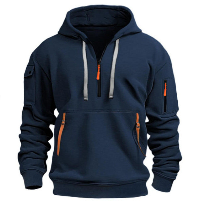 Herren Sportliche Kapuzenpullover Drune