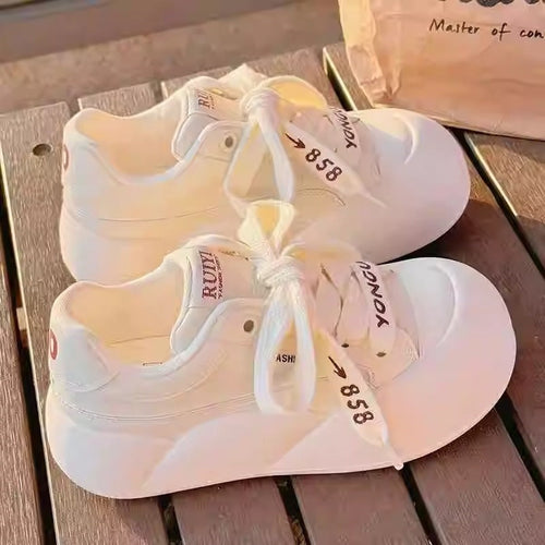 Damen Plattform Sneaker mit modernem Design und dämpfender Sohle Drune
