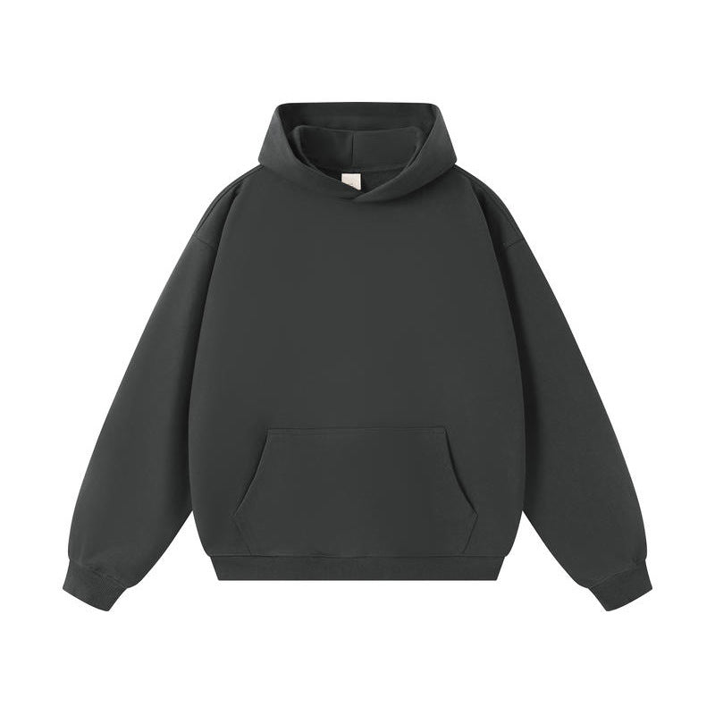 Unisex Oversize-Kapuzenpullover mit Kängurutasche und Raglanärmeln Drune