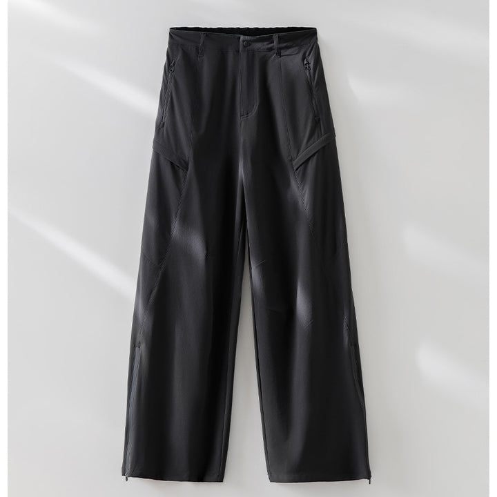 Damen schlichte taillierte Lederjacke mit Stehkragen und Zwei-Wege-Reißverschluss Drune