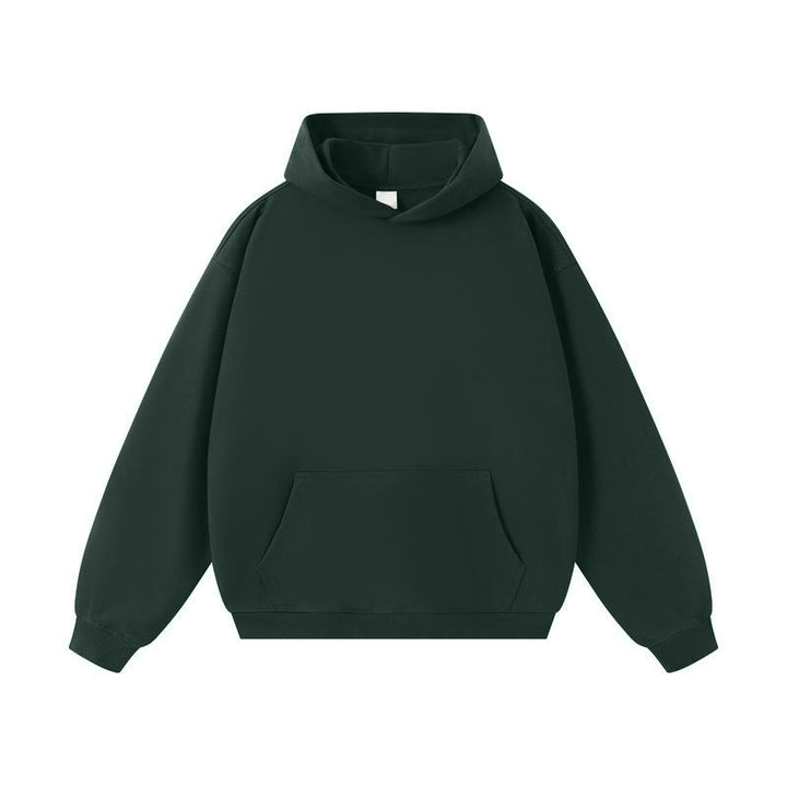 Unisex Oversize-Kapuzenpullover mit Kängurutasche und Raglanärmeln Drune