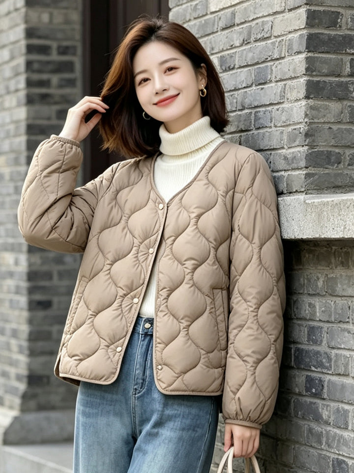 Damen Trendige Steppjacke Drune
