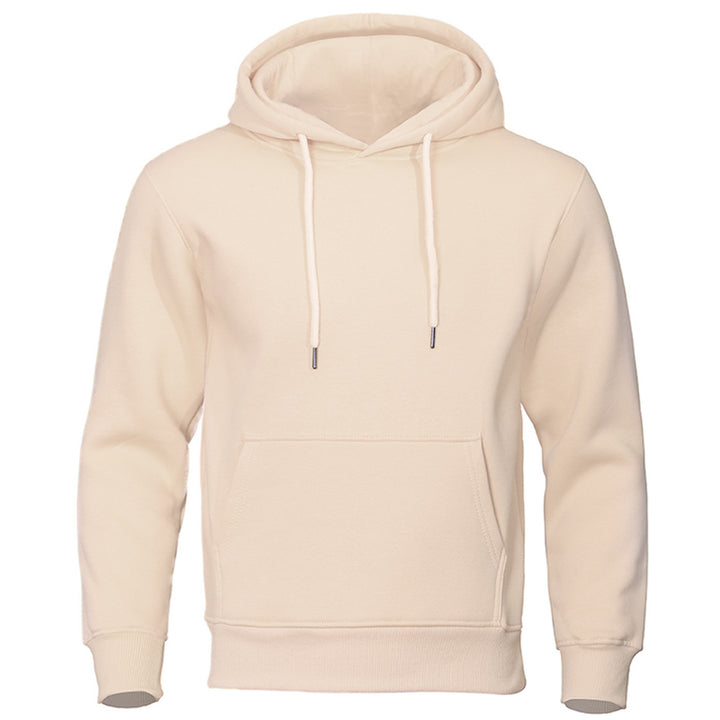 Unisex Premium-Kapuzenpullover mit extra hohem Kragen, Kängurutasche und gebürstetem Innenfutter Drune