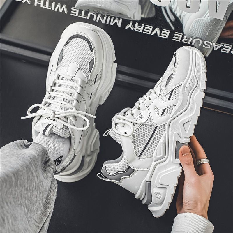 Damen Sportliche Sneaker mit atmungsaktivem Obermaterial und dämpfender Sohle Drune
