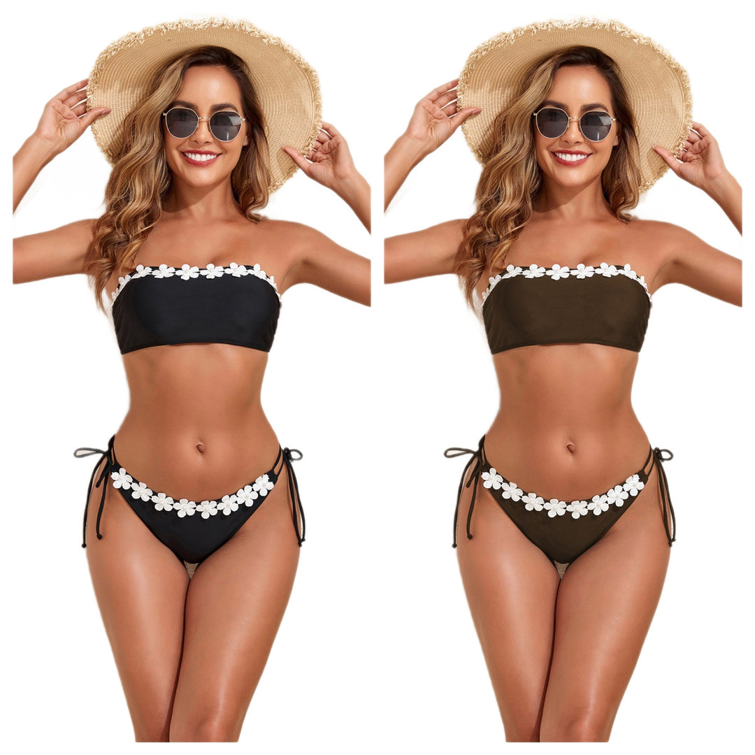 Damen Bandeau-Bikini Set Drune