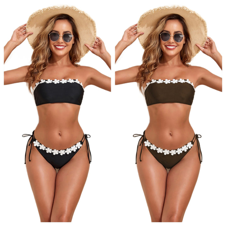 Damen Bandeau-Bikini Set Drune