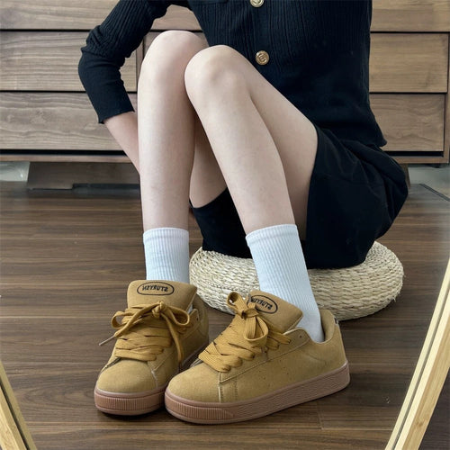 Damen Sneaker aus hochwertigem Wildleder mit weicher Dämpfung Drune