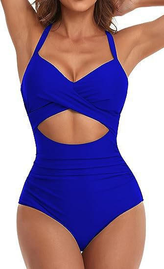 Damen Cut-Out Badeanzug Drune