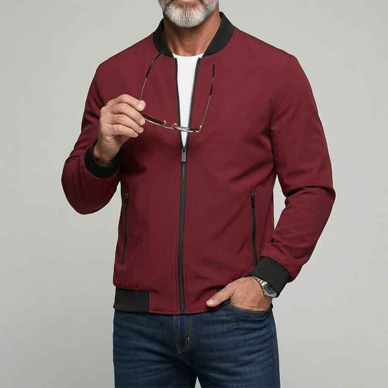 Herren Klassische Bomberjacke Drune