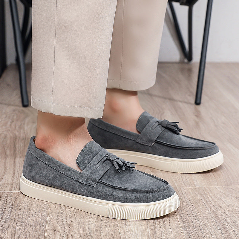 Herren Elegante Mokassins mit Quasten