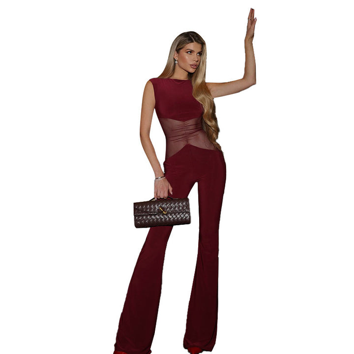 Damen Stylischer Jumpsuit mit innovativem taillierten Design und figurbetonten Details Drune