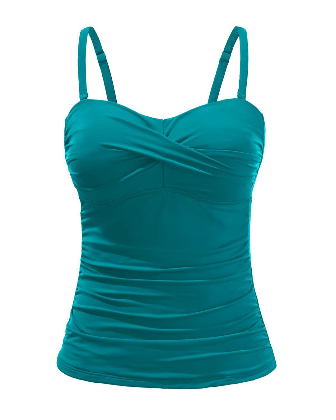 Damen Tankini mit raffiniertem Wickeldesign Drune