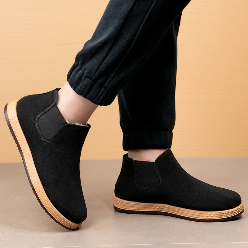 Damen Warme und komfortable Ankle Boots mit kuscheligem Innenfutter Drune