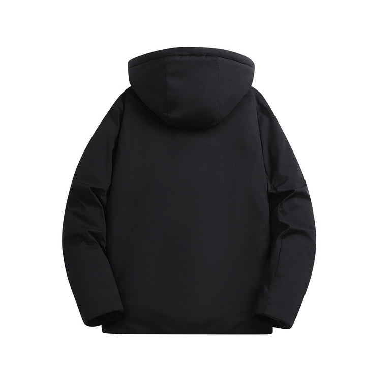 Herren Technische Winterjacke mit Kunstfellfutter Drune