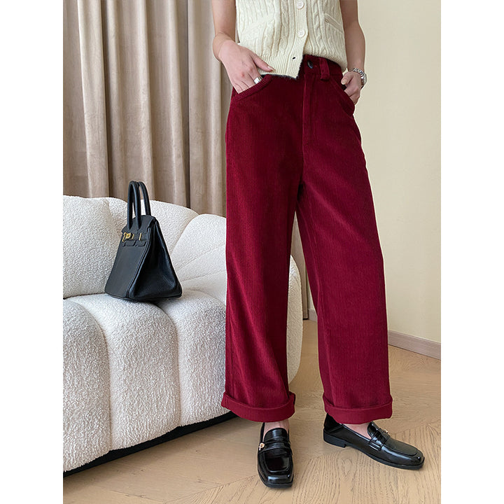 Damen Bequeme und stilvolle Cord-Hose Drune