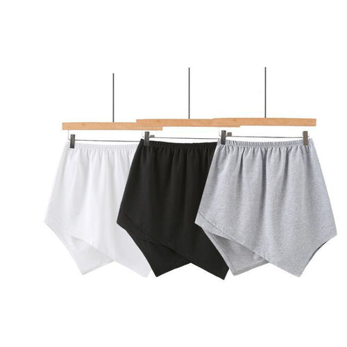 Damen sportliche Shorts im modernen Wickelstil Drune