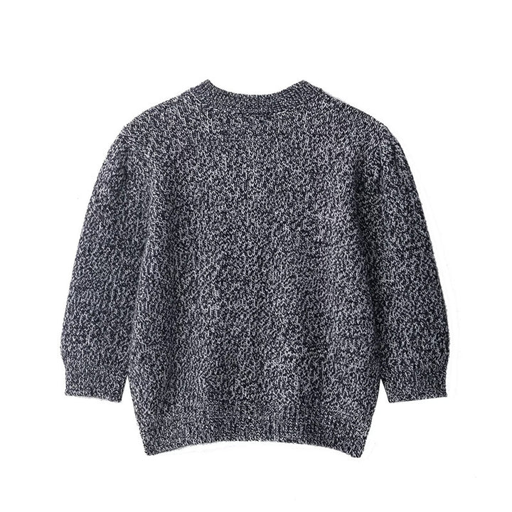 Damen Strickjacke mit Knopfverschluss und lässigen Raglanärmeln Drune