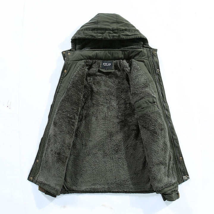 Herren Outdoor-Jacke mit Fleecefutter Drune