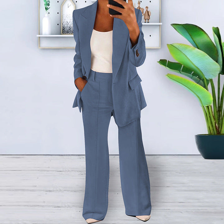 Damen Eleganter Anzug mit Bequemem Stoff für Jeden Anlass | Drune