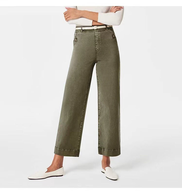 Damen weite Baumwollhose Drune