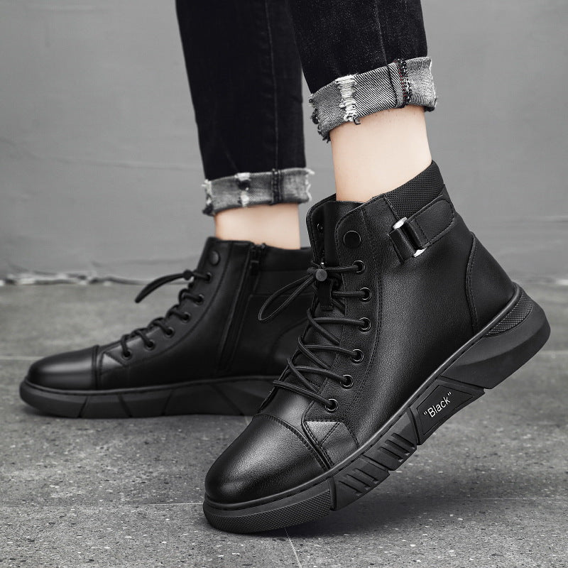 Herren High-Top Fashion Kampfstiefel mit verbesserter Unterstützung Drune