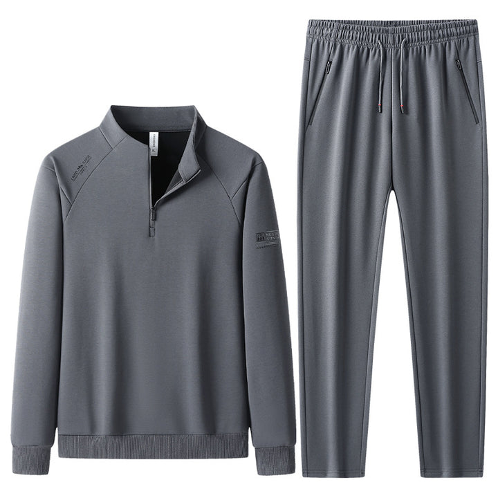 Herren Sportliches Set mit Stehkragen