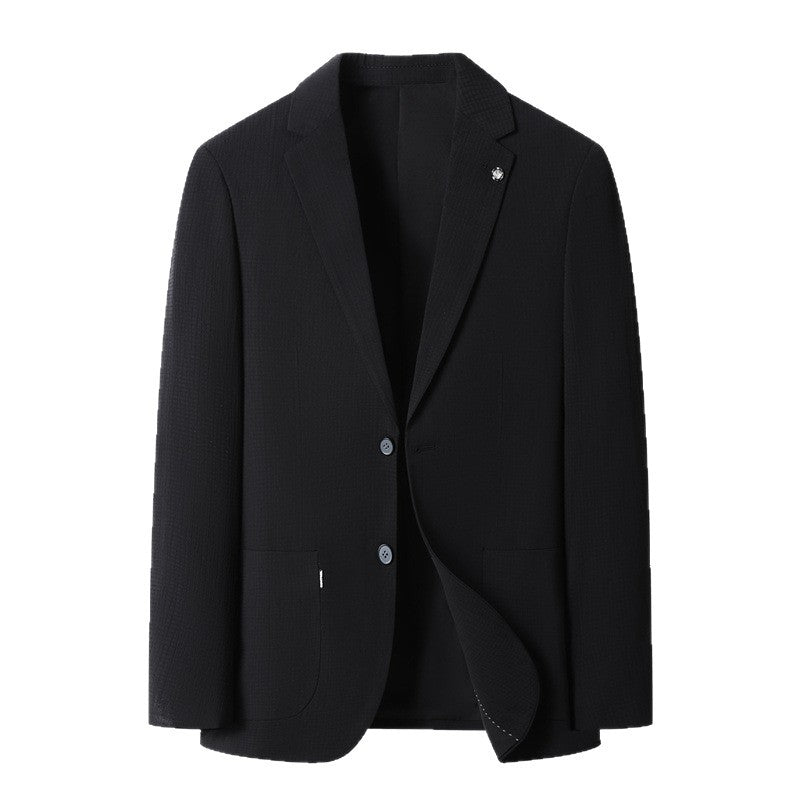 Herren eleganter Blazer mit modernem Schnitt und praktischen Taschen Drune