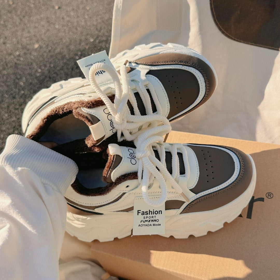 Damen Sportliche Chunky Sneakers mit weichem Innenfutter und hohem Komfort Drune