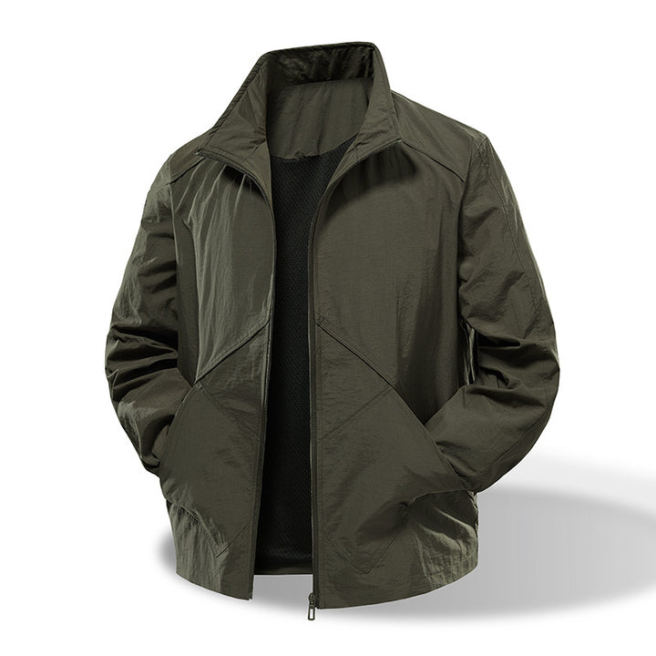 Herren Leichte und Atmungsaktive Sportjacke Drune