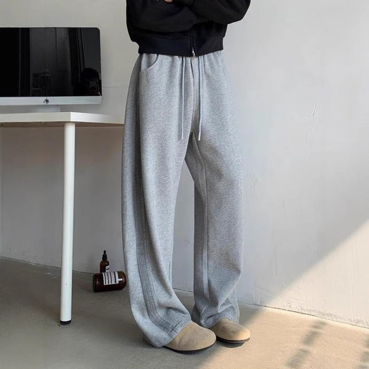 Herren Bequeme Relaxed Fit Sweatpants mit elastischem Bund und praktischen Taschen Drune