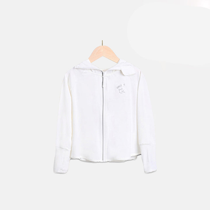 Damen atmungsaktive UV-Schutzjacke mit hohem Kragen Drune