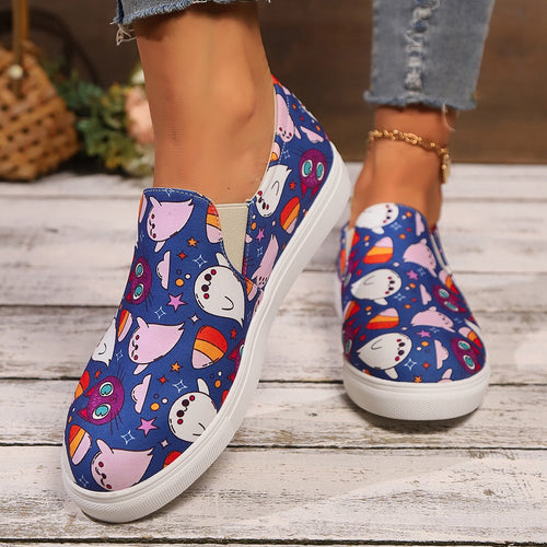 Damen Freizeit-Sneaker mit sportlichem Motiv Drune
